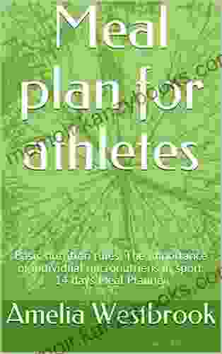 Meal plan for athletes: Basic nutrition rules The importance of individual micronutriens in sport 14 days Meal Planner